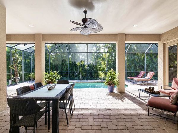 Luxury  Pool Marco Island Vacation Three bedroom Home