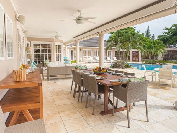 Beachfront Jamaica 7 Bedroom Villa with Pool Sleeps 18