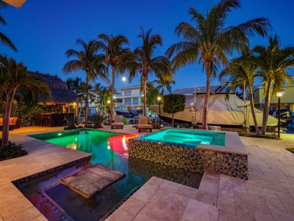 Luxury Florida Key Waterside Villa with Private Pool & Spa