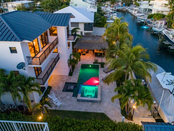 Luxury Florida Key Waterside Villa with Private Pool & Spa