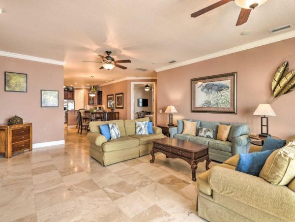 On Beach Titusville Vacation Private Pool Home