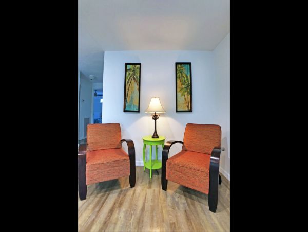 Contemporary furnished 3 bedroom with water view South End