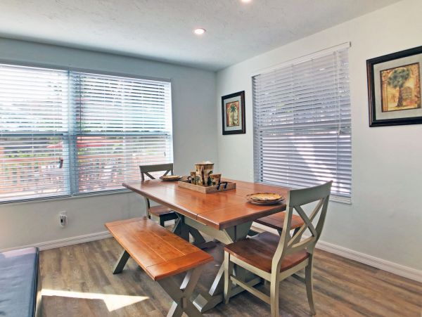 Contemporary furnished 3 bedroom with water view South End
