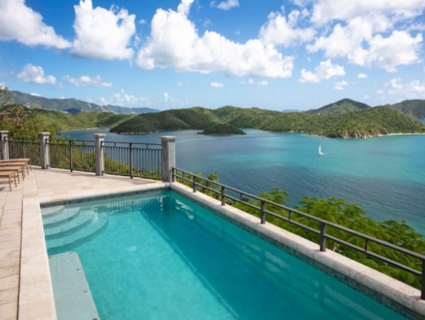 Breathtaking Views Vacation Estate in St. John Four Bedroom