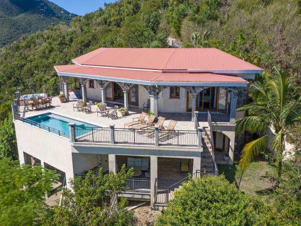 Breathtaking Views Vacation Estate in St. John Four Bedroom
