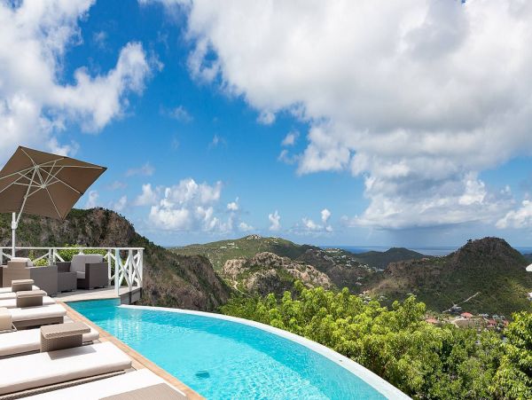 ST BARTS 4 BEDROOM POOL HOME AMAZING VIEWS