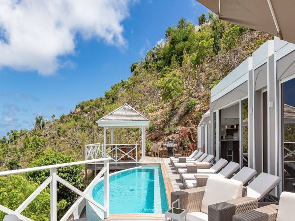 ST BARTS 4 BEDROOM POOL HOME AMAZING VIEWS