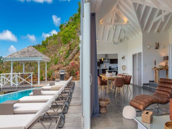 ST BARTS 4 BEDROOM POOL HOME AMAZING VIEWS