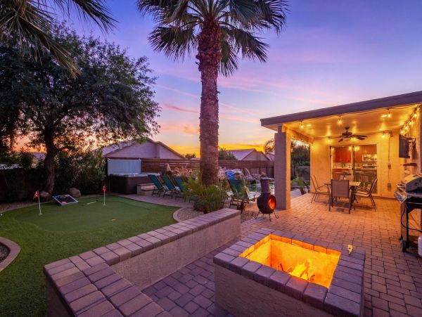 Private Pool Scottsdale Vacation Home Six Bedroom