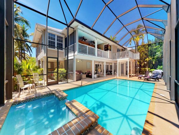 Sanibel Vacation Home Five Bedroom