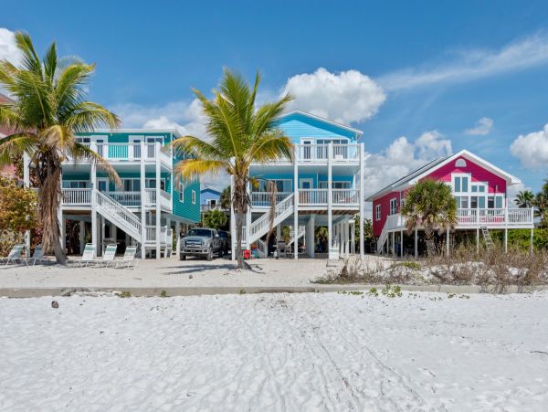 On Beach Fort Myers Vacation Home Four Bedroom