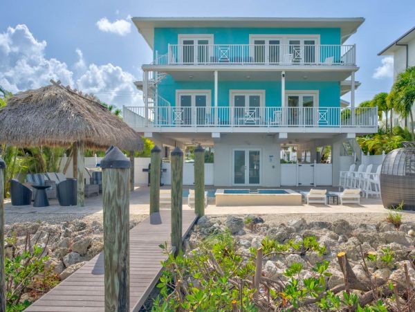 Waterview Sombrero Beach Vacation Villa Four Bedroom