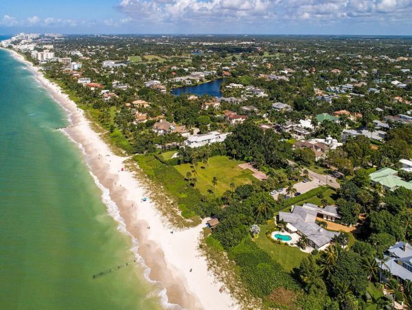 Beachfront Naples Vacation Home With Private Pool