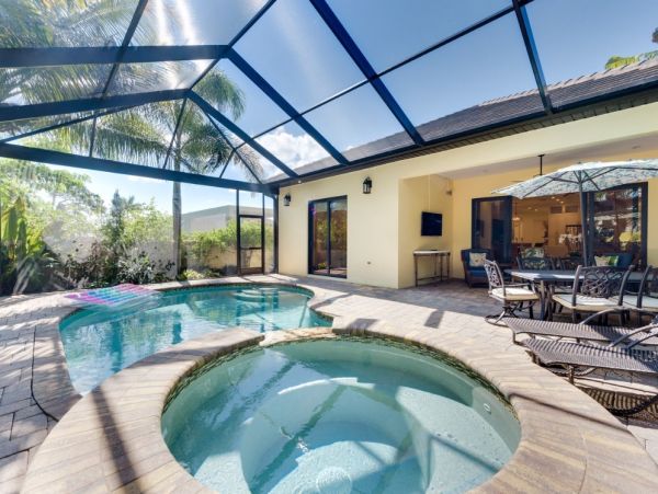 Naples Vacation Rental - Luxury Vanderbilt Beach Vacation Home with Pool & Spa