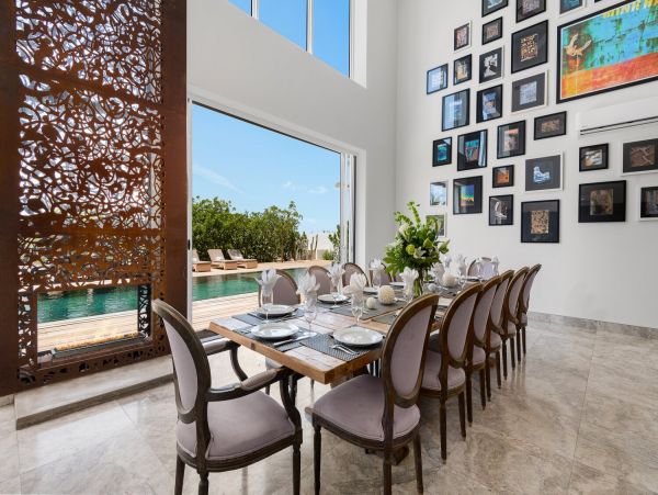 Oceanview Turks and Caicos Pool Home Plus Guest House