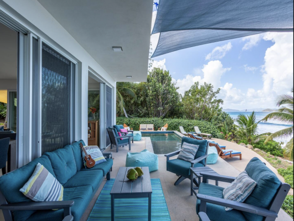 Virgin Gorda 4 bedroom Beach Villa with Pool