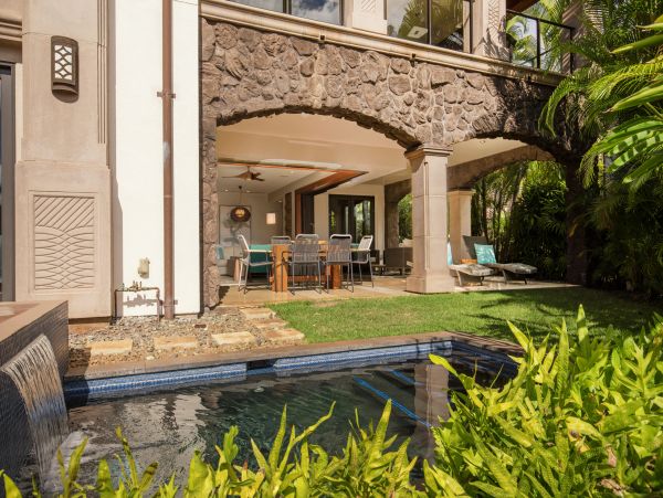 Private Pool Luxury Wailea Vacation Villa Partial Views
