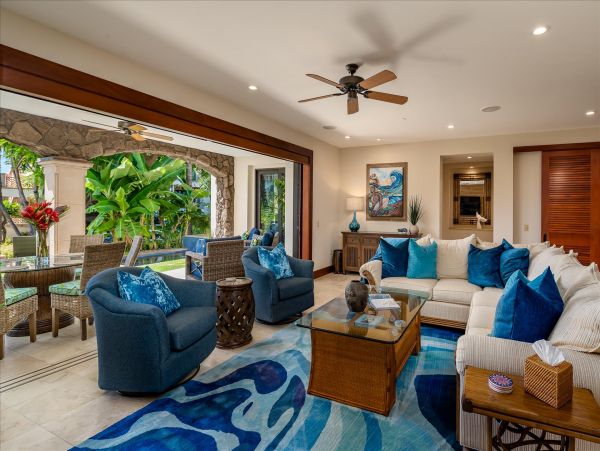Private Pool Luxury Wailea Vacation Villa Three Bedroom