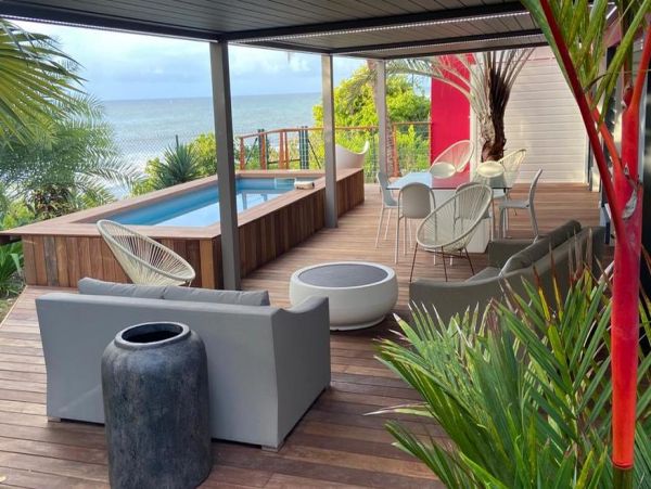 Guadeloupe Two Story Combo 3 Bedroom Each Great Sea Views
