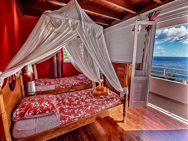 Magnificent Sea View 5 Bedrooms Vacation Home in Guadeloupe