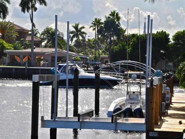 Water View Pompano Beach Vacation Home with Pool & Spa