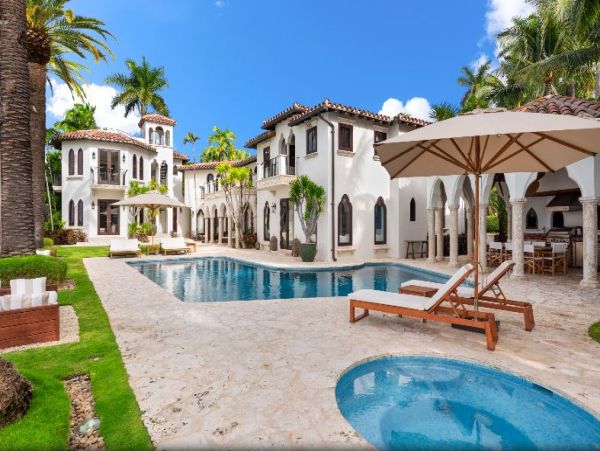 Bay View Miami Vacation Villa Private Pool and Spa
