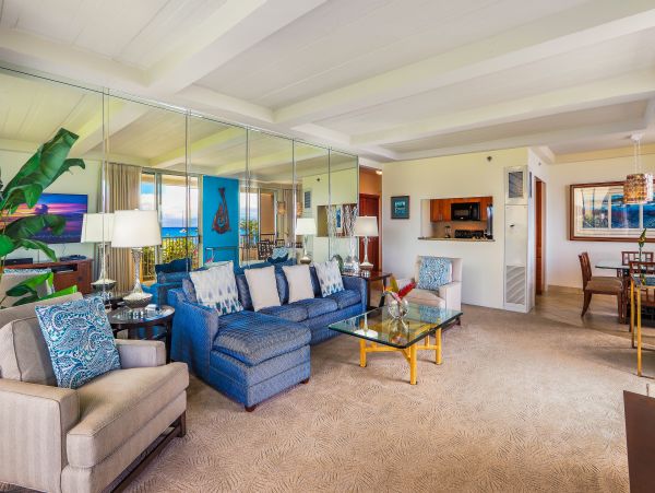 Beachfront Two Bedroom Kaanapali Vacation Rental Condo