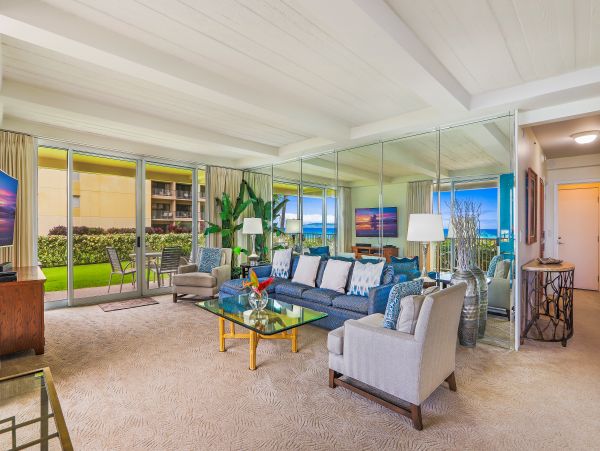 Beachfront Two Bedroom Kaanapali Vacation Rental Condo