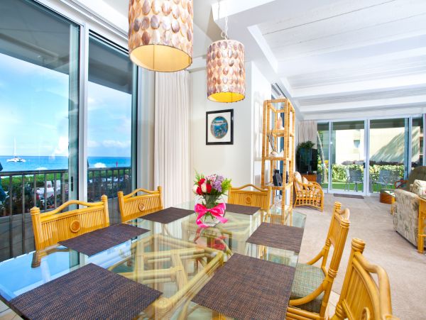 Beachfront Two Bedroom Kaanapali Vacation Rental Condo