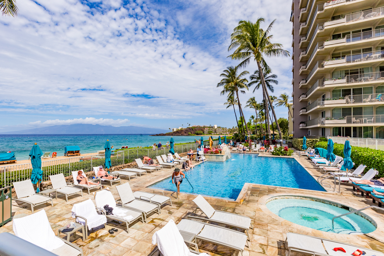 Beachfront Two Bedroom Kaanapali Vacation Rental Condo