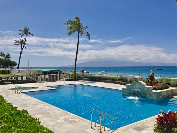 Beachfront Two Bedroom Kaanapali Vacation Rental Condo
