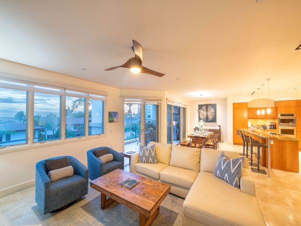Luxury Vacation Penthouse in Wailea with Amazing Views Sleeps 6