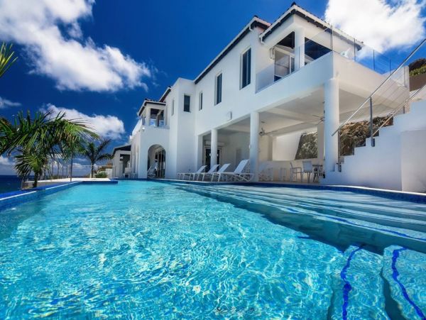 Stunning Ocean Views Saint Maarten Vacation Pool Home