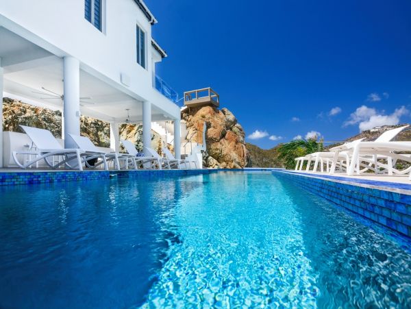 Stunning Ocean Views Saint Maarten Vacation Pool Home