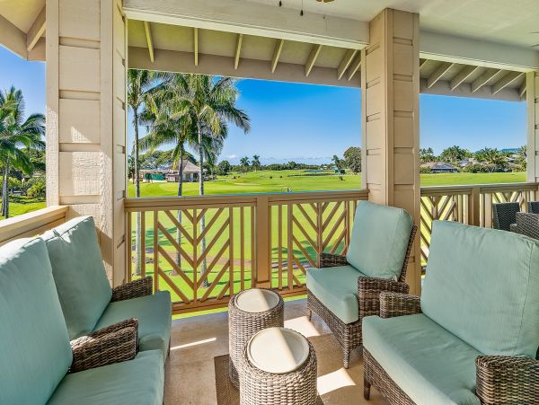 Golf Course Three Bedroom Vacation Condo in Kauai