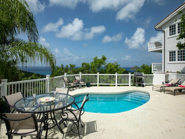 Oceanview St. John Vacation Home Plus Guest House