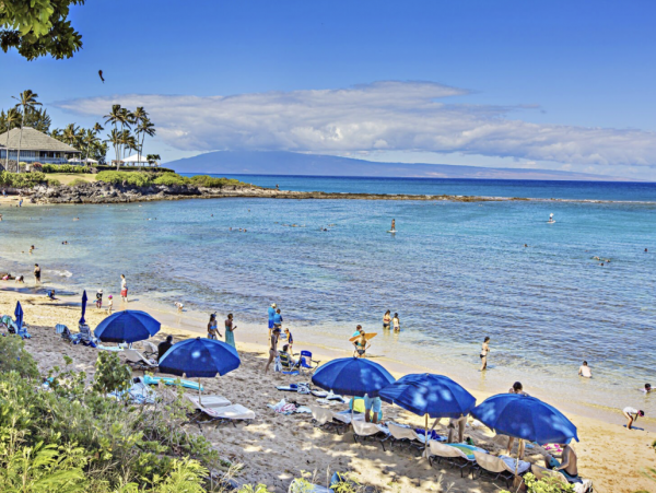 Partial Ocean Views Lahaina Two Bedroom Vacation Villa