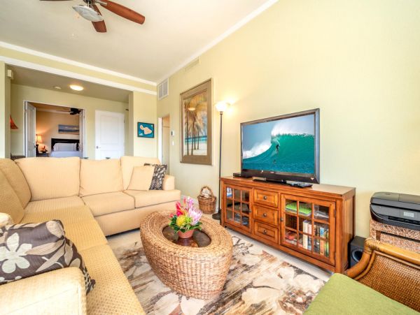 Partial Ocean Views Lahaina Two Bedroom Vacation Villa