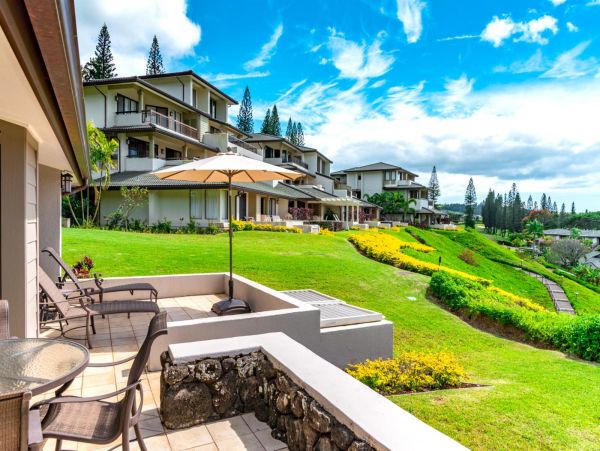 Partial Ocean Views Lahaina Two Bedroom Vacation Villa