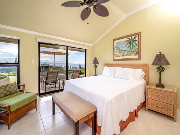 Partial Ocean Views Lahaina Two Bedroom Vacation Villa