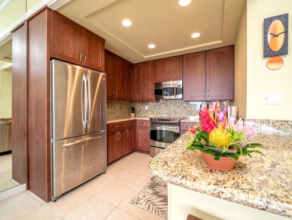 Partial Ocean Views Lahaina Two Bedroom Vacation Villa