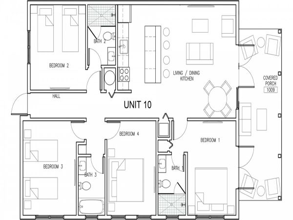 KEY WEST RESORT LUXURY 4 BEDROOM 3 BATH CONDO