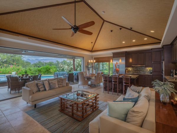Big Island New Construction Luxury Villa Four bedroom Main House Guest Cottage