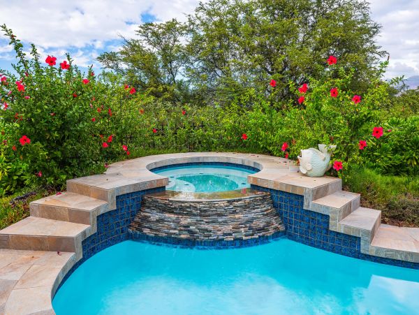 Big Island New Construction Luxury Villa Four bedroom Main House Guest Cottage