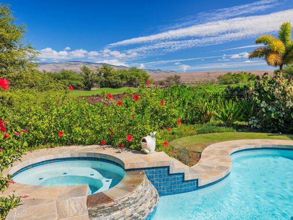 Big Island New Construction Luxury Villa Four bedroom Main House Guest Cottage