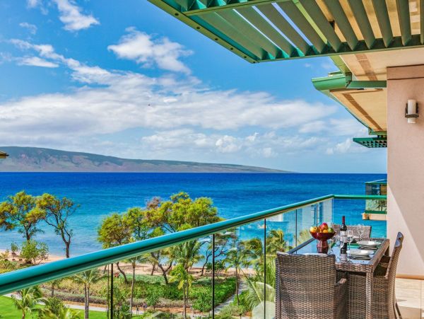 Luxury Maui Vacation Rental with Ocean Views Kaanapali Beach Condo