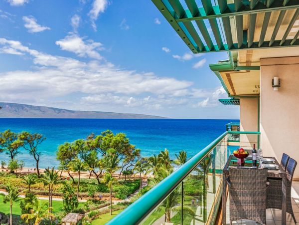 Luxury Maui Vacation Rental with Ocean Views Kaanapali Beach Condo