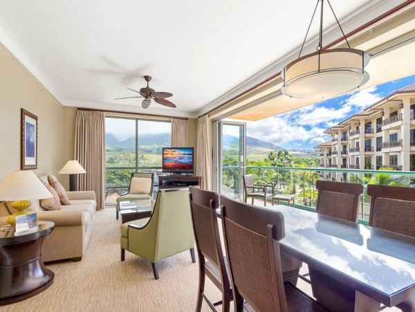 Partial Ocean Views Kaanapali Vacation Condo Two Bedroom