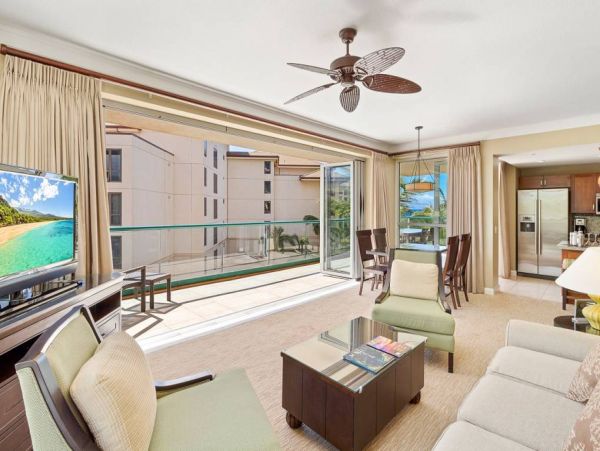 Partial Ocean Views Kaanapali Vacation Condo Two Bedroom