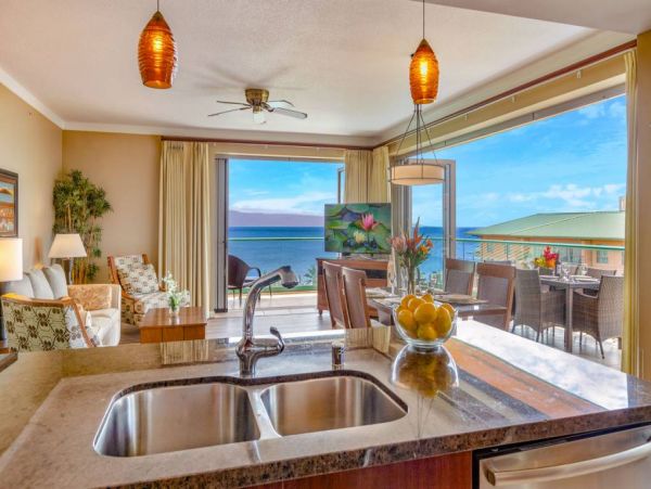 Ocean Views Kaanapali Vacation Condo Two Bedroom